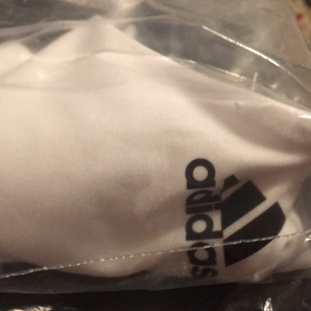 Adidas large girls white sports bra. This has never been opened. New with tags - Picture 4 of 4